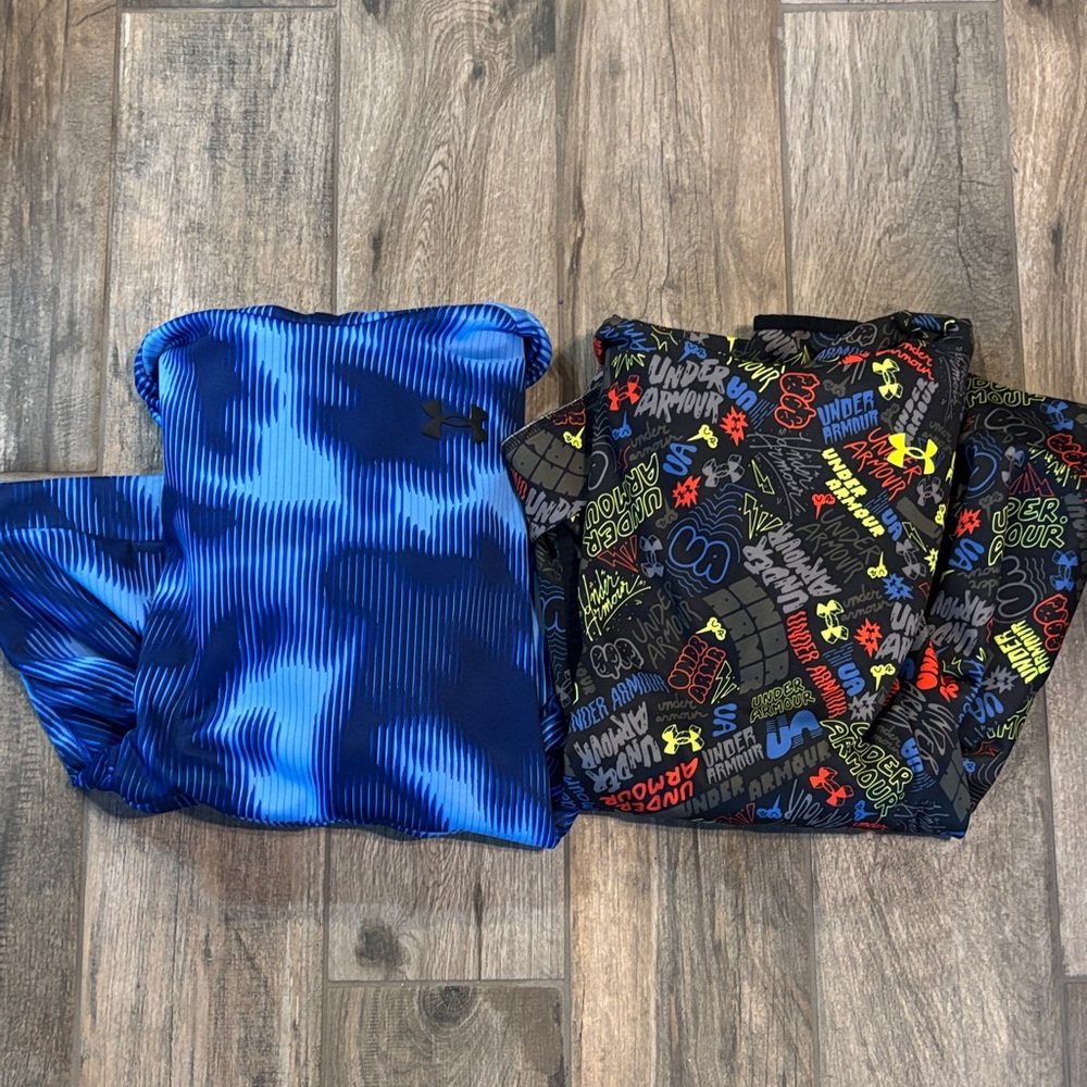 Under Armour Blue and Graphic Hoodies